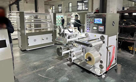 LFT120头烟包拆封拉线分条机 易撕线分切机